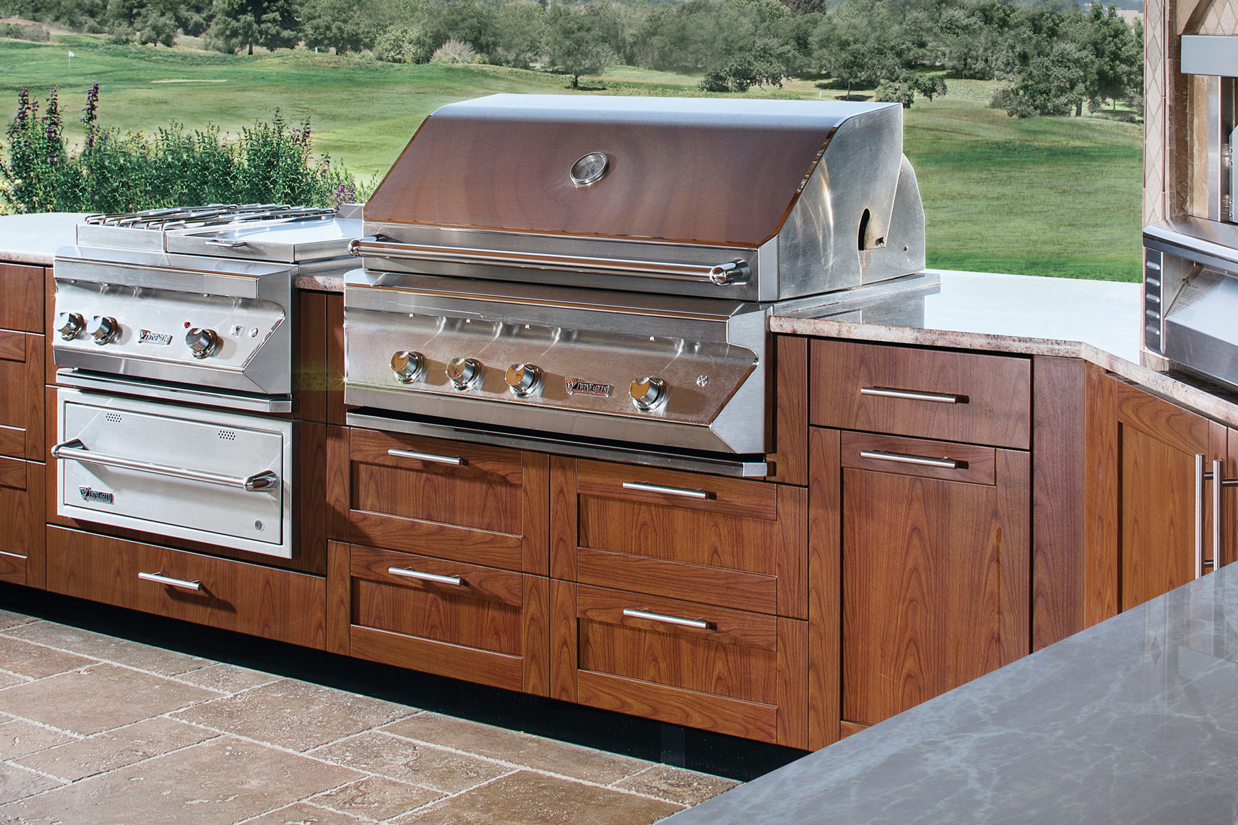 Freestanding Outdoor Grill Cabinet at Edelmira Brady blog